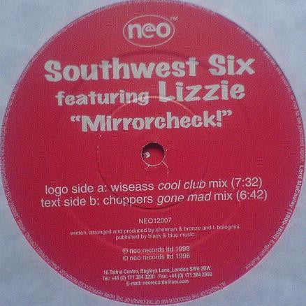 Southwest Six Feat.  Lizzie : Mirrorcheck! (2x12", Promo)