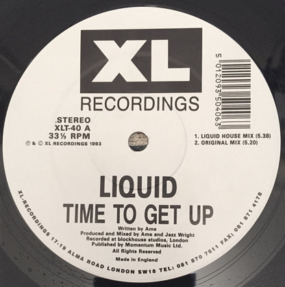 Liquid : Time To Get Up (12")