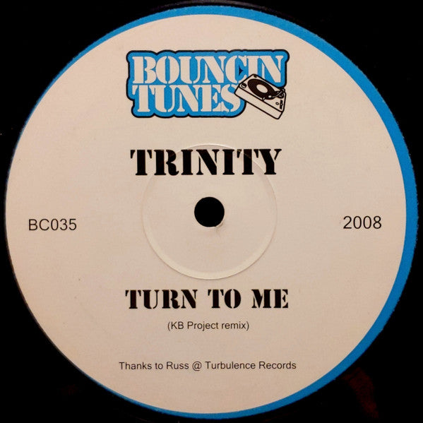Trinity (17) : Turn To Me (12", S/Sided)