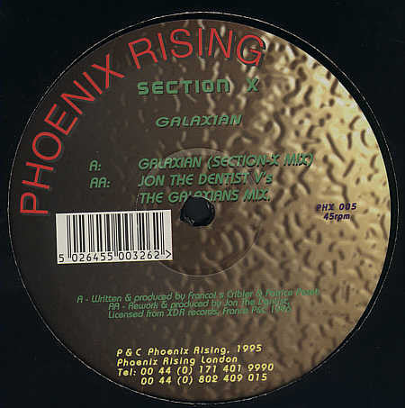 Section X : Galaxian (12")