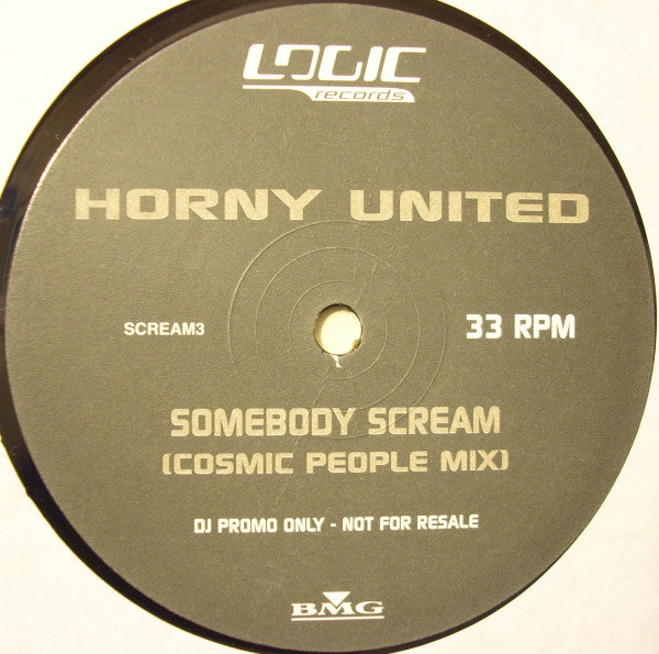 Horny United : Somebody Scream (2x12", Promo)