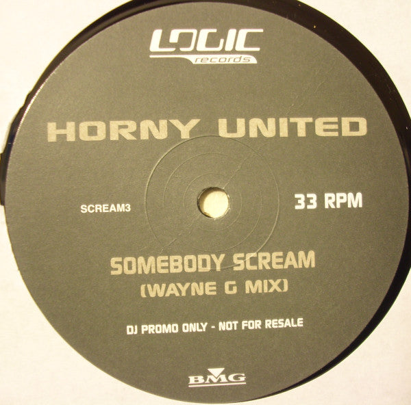 Horny United : Somebody Scream (2x12", Promo)