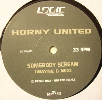 Horny United : Somebody Scream (2x12", Promo)