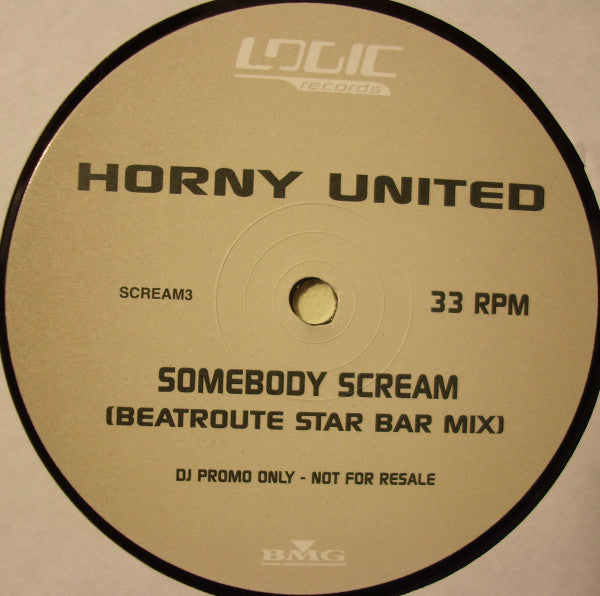 Horny United : Somebody Scream (2x12", Promo)