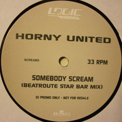 Horny United : Somebody Scream (2x12", Promo)