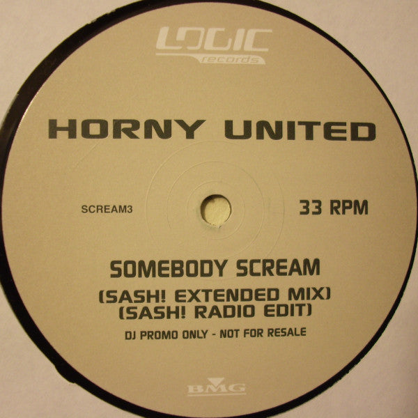 Horny United : Somebody Scream (2x12", Promo)