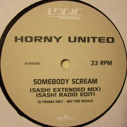 Horny United : Somebody Scream (2x12", Promo)