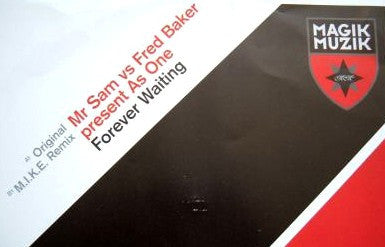 Mr Sam* vs Fred Baker Present As One (2) : Forever Waiting (12")