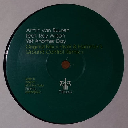 Armin van Buuren Feat. Ray Wilson : Yet Another Day (12", Promo)