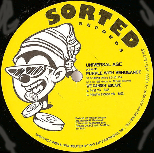 Universal Age : Purple With Vengeance (12")