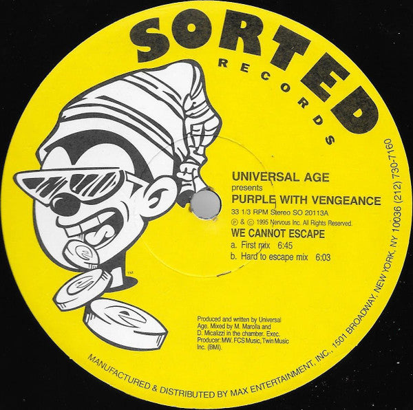 Universal Age : Purple With Vengeance (12")