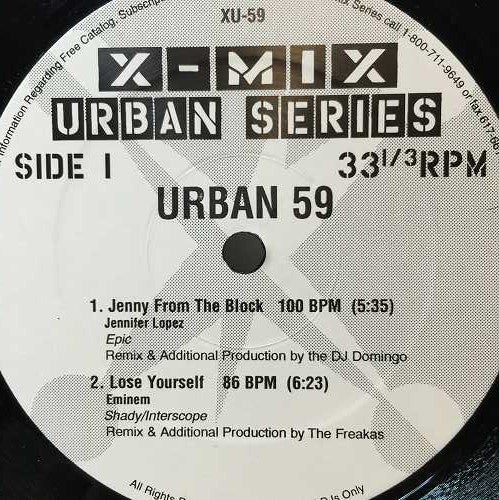 Various : X-Mix Urban Series 59 (12", Comp)