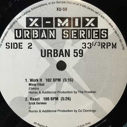 Various : X-Mix Urban Series 59 (12", Comp)