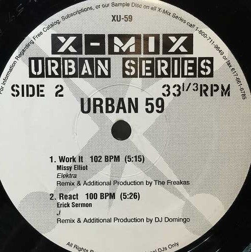 Various : X-Mix Urban Series 59 (12", Comp)
