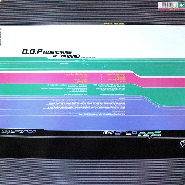 D.O.P. : Musicians Of The Mind (2xLP, Album)