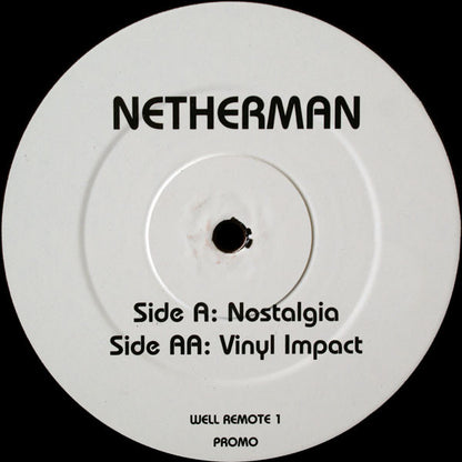 Netherman : Nostalgia / Vinyl Impact (12", Promo)