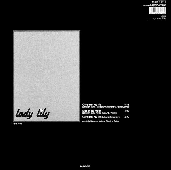 Lady Lily : Get Out Of My Life (12", Maxi)