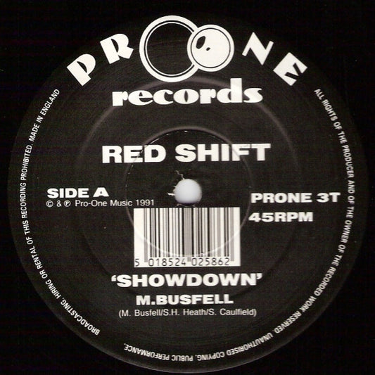 Red Shift* : Showdown / Tingler (12")