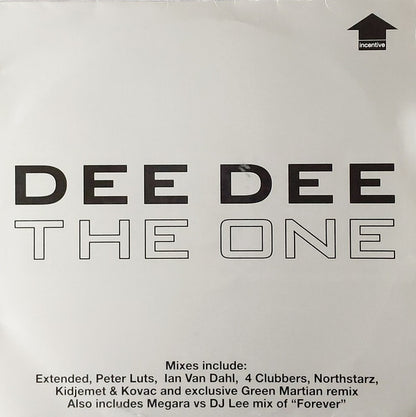 Dee Dee : The One (2x12", Promo)