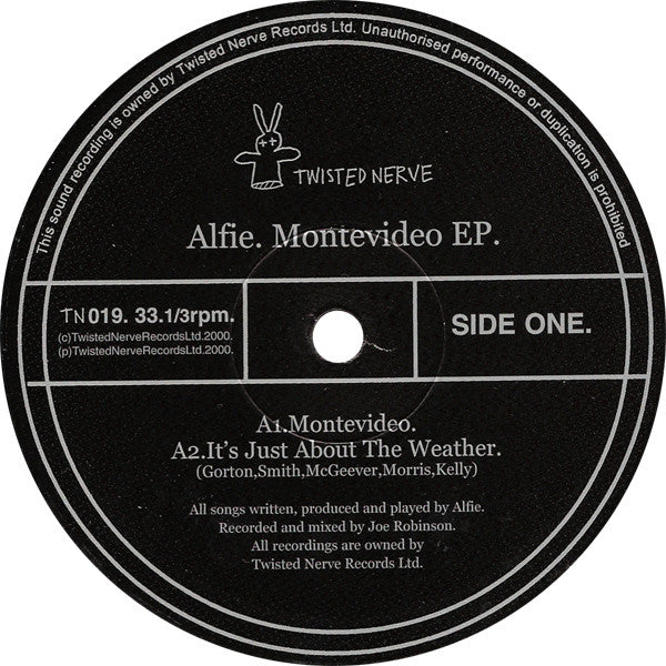 Alfie : Montevideo (10", EP)