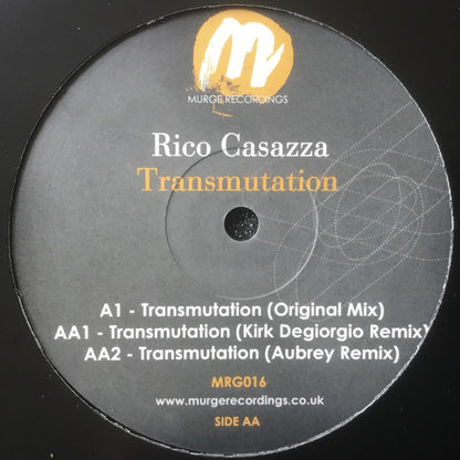 Rico Casazza : Transmutation (12")