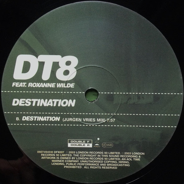 DT8* Feat. Roxanne Wilde : Destination (12")