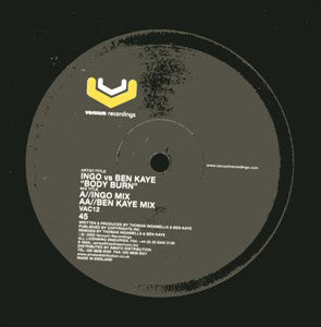 Ingo vs Ben Kaye : Body Burn (12")