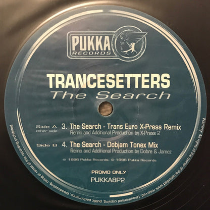 Trancesetters : The Search (2x12", Promo)