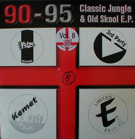 Noise Factory, Music With A Beat : 90-95 Classic Jungle & Old Skool E.P. Vol. 8 (12", EP, Comp, Ltd)