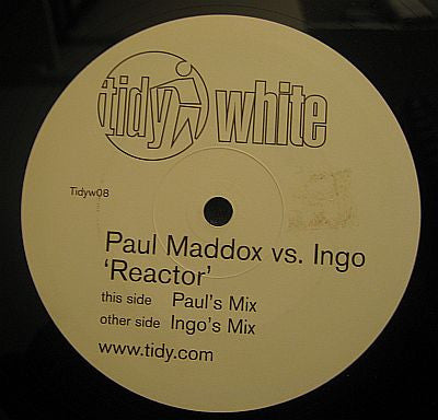 Paul Maddox vs. Ingo : Reactor (12")