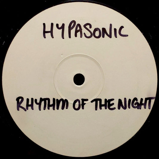 Hypasonic : Rhythm Of The Night (12", W/Lbl)