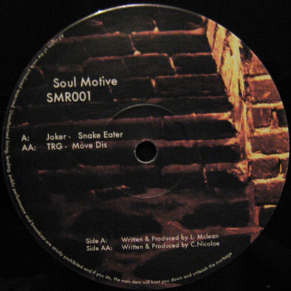 Joker (5) / TRG : Snake Eater / Move Dis (12")