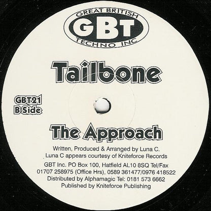 Tailbone : Beginning Of A New Era / The Approach (12")