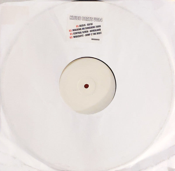 Various : Klubb Beats Vol4 (12", Unofficial, W/Lbl)