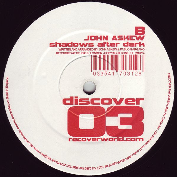 John Askew : The Door / Shadows After Dark (12")