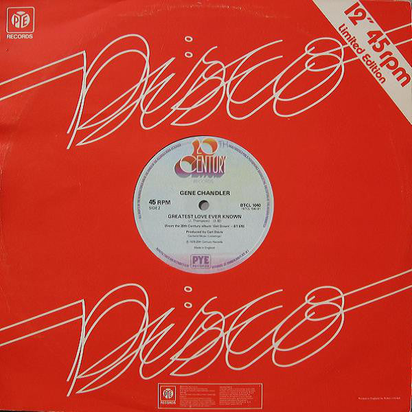 Gene Chandler : Get Down (12", Single, Ltd)