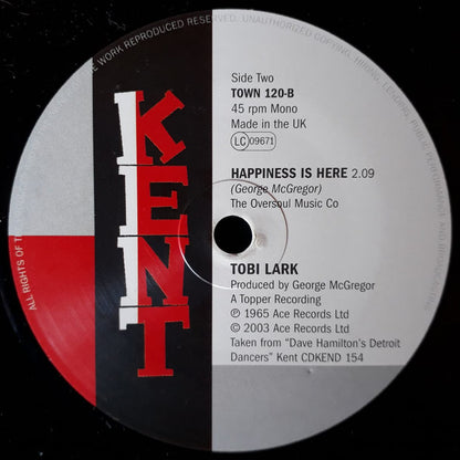 Dottie And Millie* / Tobi Lark : Talkin' About My Baby / Happiness Is Here (7", Single, Mono)