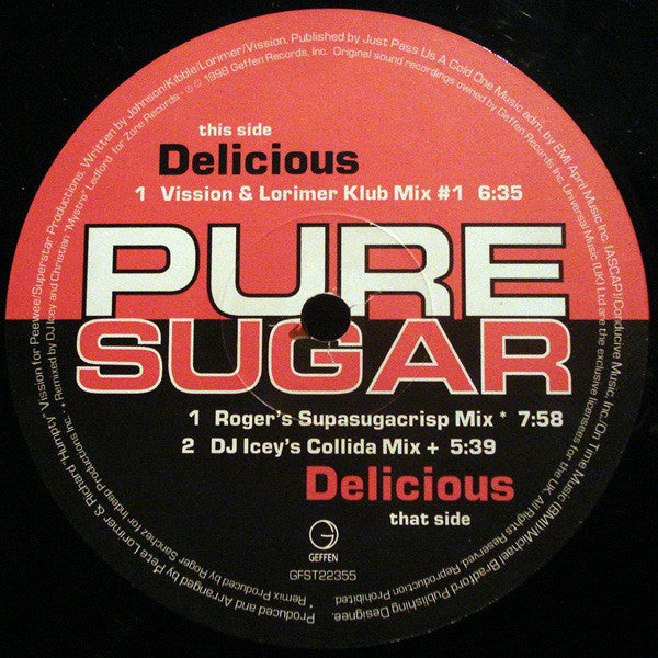 Pure Sugar : Delicious (12")