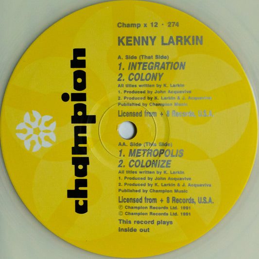 Kenny Larkin : Integration (12", Ltd, Cle)
