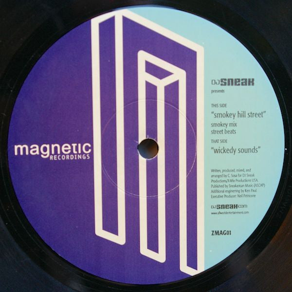 DJ Sneak : Smokey Hill Street (12")