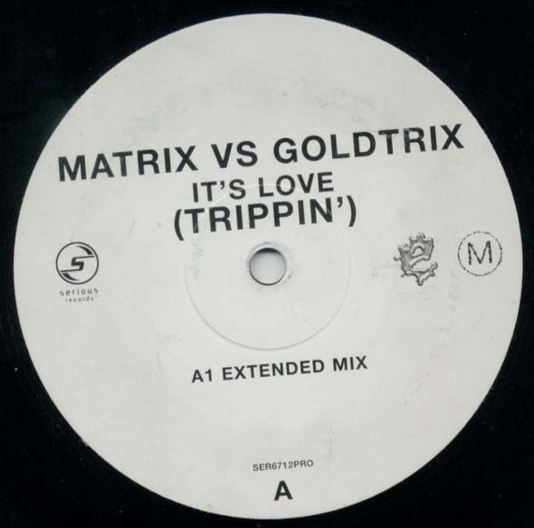 Matrix vs Goldtrix : It's Love (Trippin') (12", Promo)