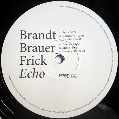 Brandt Brauer Frick : Echo (2xLP, Album + CD, Album)