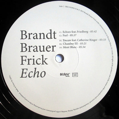 Brandt Brauer Frick : Echo (2xLP, Album + CD, Album)