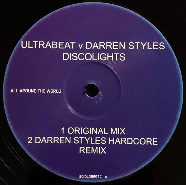Ultrabeat V Darren Styles : Discolights (12", Promo)