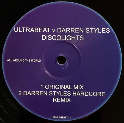 Ultrabeat V Darren Styles : Discolights (12", Promo)