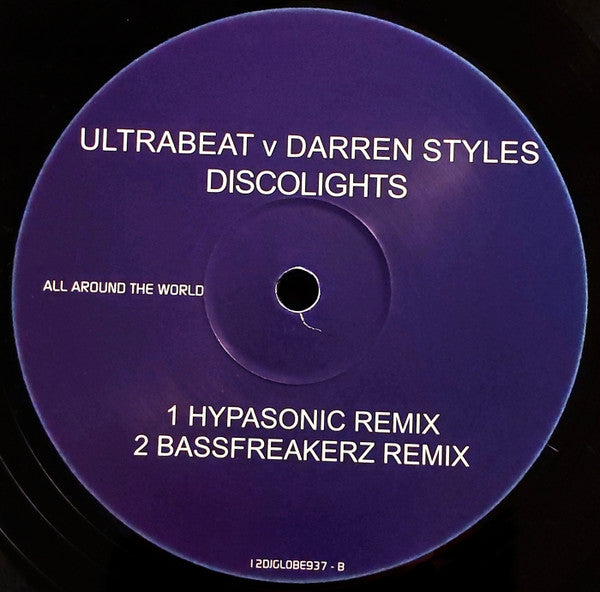 Ultrabeat V Darren Styles : Discolights (12", Promo)