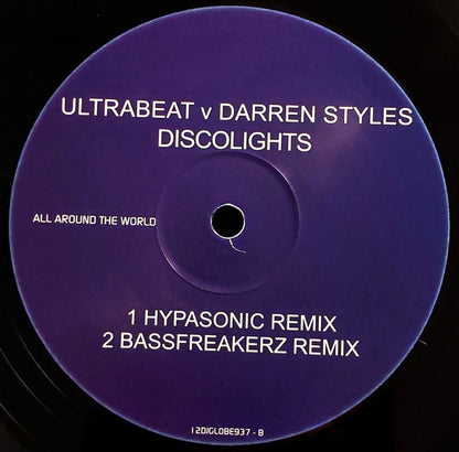 Ultrabeat V Darren Styles : Discolights (12", Promo)