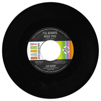 Len Barry : I'll Always Need You / Love Love Love (7")