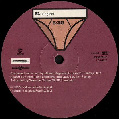 Phunky Data : Fashion (12", Promo)