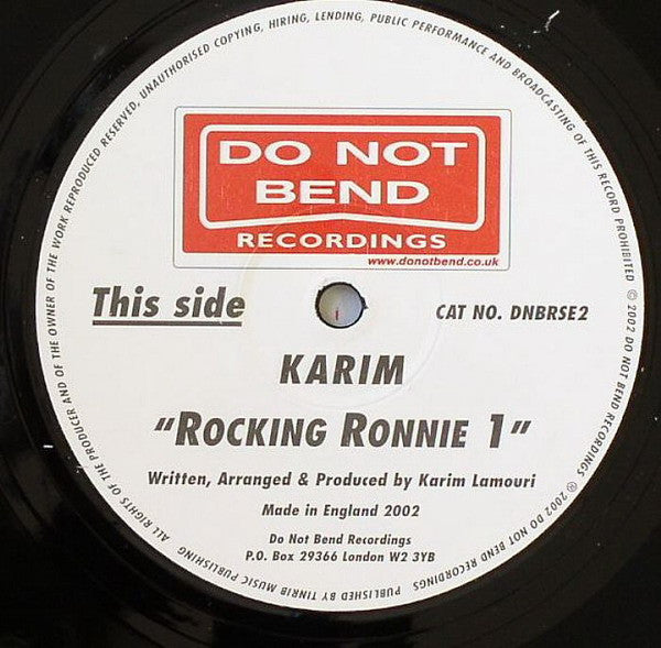 Karim* : Rocking Ronnie 1 / Port Douglas (12")